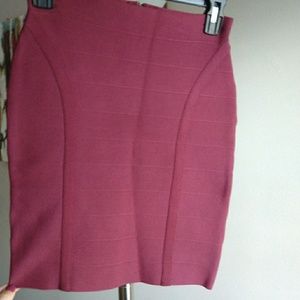 Guess Size Medium Maroon skirt.